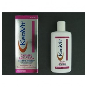 Шампунь против выпадения волос Keravit (1 бутылка 200 мл)