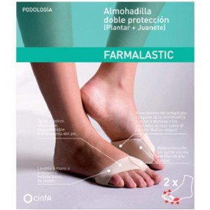 Двойной бурсит + плантарный протектор - Farmalastic Feet (T - G)
