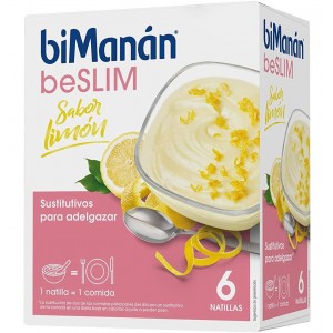 Заменитель заварного крема Bimanan Beslim (6 пакетиков по 50 г со вкусом лимона)