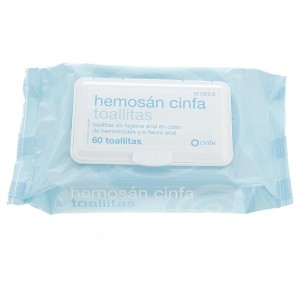 Салфетки Hemosan Cinfa (60 салфеток)