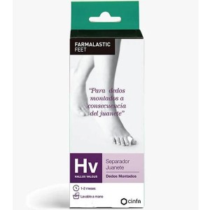 Защитное приспособление для разделения пальцев ног - Farmalastic Feet (один размер)