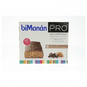 Bimanan Befit Protein (6 батончиков по 27 г шоколадно-карамельного цвета)