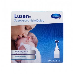 Назальная физиологическая сыворотка Lusan (30 разовых доз по 5 мл)
