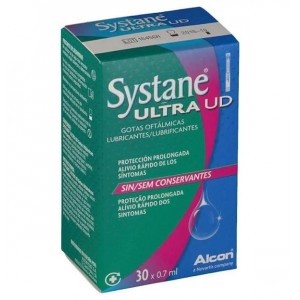 Systane Ultra Single Dose, смазывающие офтальмологические капли, 30 разовых доз. - Алкон