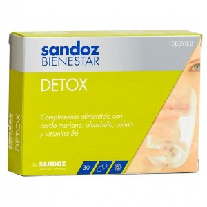 Sandoz Bienestar Detox (30 капсул)