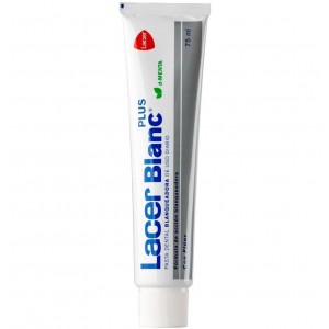 Отбеливающая зубная паста Lacerblanc Plus Daily Use (1 бутылка 75 мл со вкусом мяты)