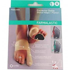 Двойной бурсит и плантарный корректор - Farmalastic Feet (Right Foot T- Gde)