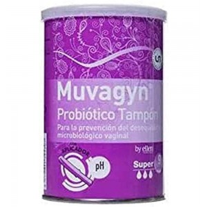 Muvagyn Пробиотические вагинальные тампоны (Супер С/аппликатор 9 тампонов)