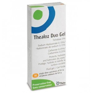 Гель-дезинфицирующее средство Thealoz Duo Sterile (30 разовых доз по 0,4 мл)