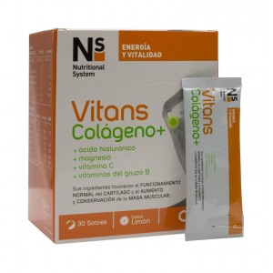 Ns Vitans Collagen+ (30 пакетиков со вкусом лимона)