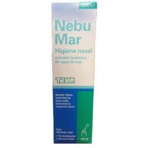 Солевой раствор для назальной гигиены Nebumar (1 спрей 100 мл)