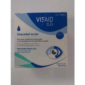 Стерильные глазные капли Visaid 0,2%, 30 разовых доз по 0,4 мл. - Авизор