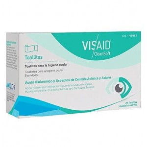 Visaid Clean Soft стерильные офтальмологические салфетки, 20 шт. - Видимый