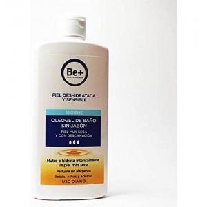 Be+ Безмыльный олеогель для ванны для очень сухой и шелушащейся кожи (1 бутылка 400 мл)