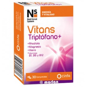 Ns Vitans Триптофан+ (30 таблеток)