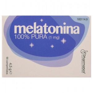 100% чистый мелатонин (1 мг 90 таблеток)