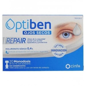 Optiben Dry Eyes Repair (20 разовых доз)