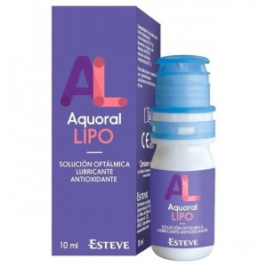Aquoral Lipo - стерильный антиоксидантный смазывающий офтальмологический раствор (1 бутылка 10 мл)