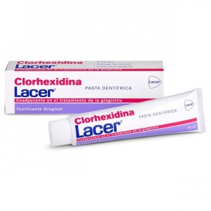 Зубная паста с хлоргексидином Lacer (1 тюбик 75 мл)