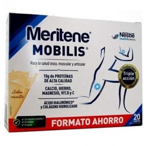 Meritene Mobilis (2 упаковки по 10 пакетиков по 21 г со вкусом ванили)