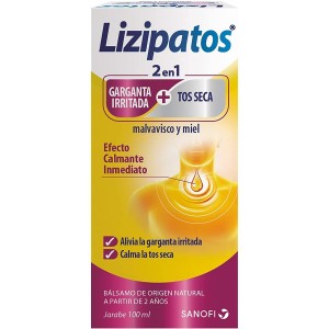 Лизипатос 2 в 1 Зефир и мед (1 бутылка 100 мл)