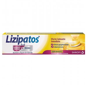 Лизипатос 2 в 1 квасцы и исландский лишайник (18 таблеток)