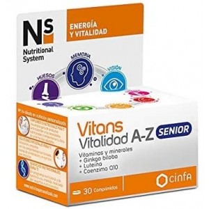 Ns Vitans Vitality A-Z Senior (30 таблеток)