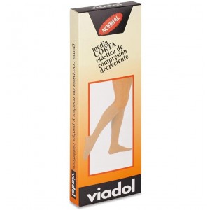 Короткие чулки (A-D) нормальной компрессии - Viadol Va-34 (большой размер бежевый)