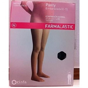 Normal Compression Panty 140 Den Pregnant - Farmalastic (Extra Large Size Black)