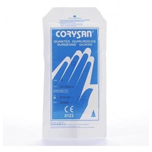 Перчатки латексные хирургические стерильные Corysan (2 единицы размером 6)