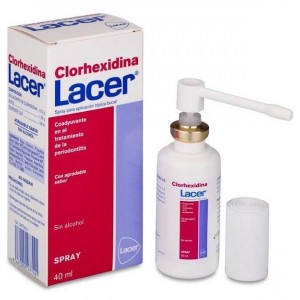 Lacer Chlorhexidine Mouthwash Spray (1 бутылка 40 мл)