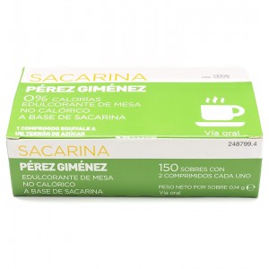 Saccharin Perez Gimenez (150 пакетиков по 2 таблетки)