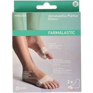 Плантарная подушечка - закрытая обувь Farmalastic Feet (T-P)