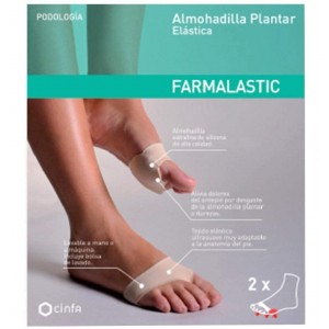 Плантарная подушечка - закрытая обувь Farmalastic Feet (T-G)