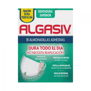 Algasiv - адгезивные подушечки для протезов (18 верхних подушечек)