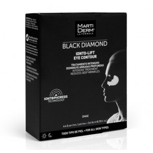 Black Diamond Ionto-Lift Eye Contour, 4 патчи + гель 4 мл. - Мартидерм