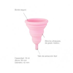 Менструальная чашка, Lily Cup Compact, размер A. - Интимина