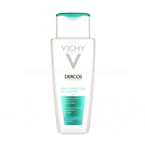 Шампунь Dercos Sebo Control для жирных волос, 200 мл. - Vichy