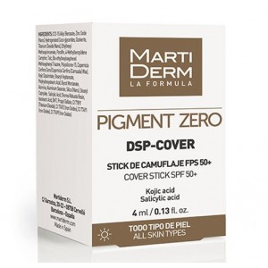 Солнцезащитный стик Pigment Zero DSP-Cover SPF 50+, 4 мл. - Мартидерм