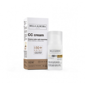 CC Cream Anti-spot CC Cream SPF50+ For Sensitive Skin, 30 мл. - Bella Aurora Labs