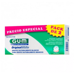 G.U.M 2x1 Оригинальная белая зубная паста. - Sunstar