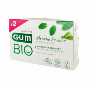 G.U.M 2x1 Органическая зубная паста, 2х75 мл. - Sunstar