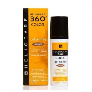 Heliocare 360° Color Bronze Gel Oil Free SPF 50+, 50 мл. - Лаборатории Кантабрии