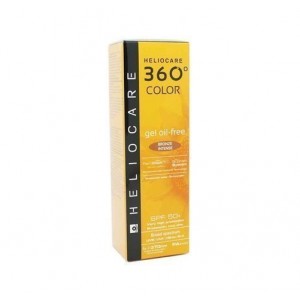Heliocare 360° Oil Free Gel SPF 50+ Bronze Intense Colour, 50 мл. - Лаборатории Кантабрии