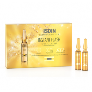 Сыворотка для упругости кожи Isdinceutics Instant Flash, 5 х 2 мл. - Исдин 