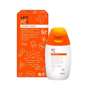 LetiAT4 Atopic Skin Defense Fluid Locíon SPF50+, 100 мл. - LetiPharma