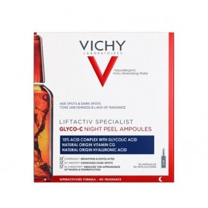 LIFTACTIV Glyco-C Ночной пилинг ампулы , 30 x 2 мл. - Vichy