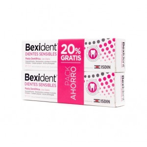 Зубная паста для чувствительных зубов Bexident Sensitive Teeth Pack, 75 мл. + 75 мл. - Исдин