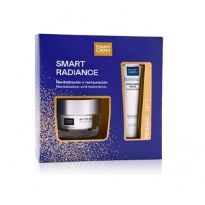 Набор Smart Radiance Platinum Vital-Age Smart Radiance Platinum Vital-Age Крем для сухой и очень сухой кожи, 50 мл + ПОДАРОК Отшелушивающий крем для лица, 50 мл. - Мартидерм