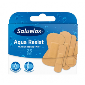 Повязки Salvelox Aqua Resist, 25 шт - Orkla